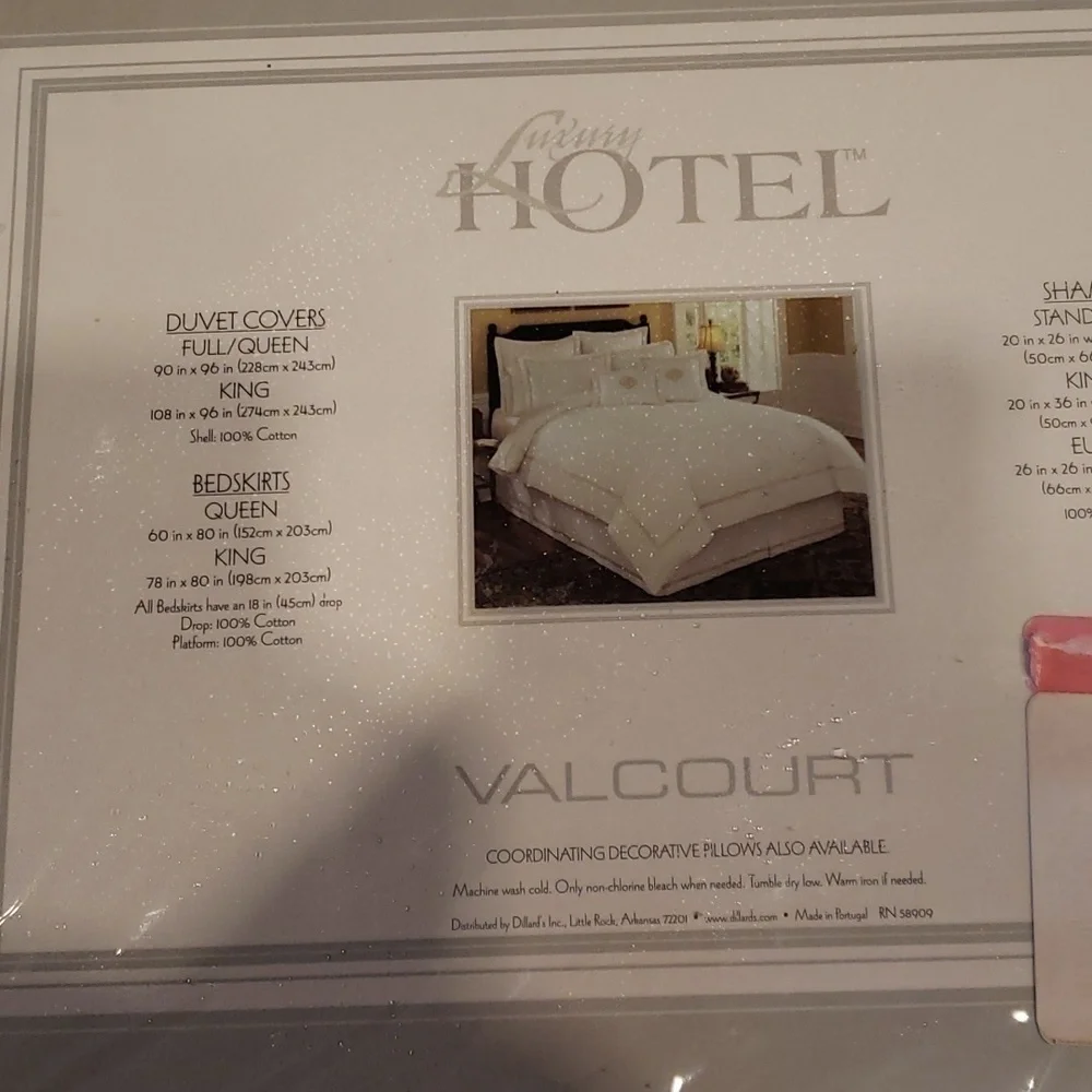 Hotel collection Euro Sham Valcourt